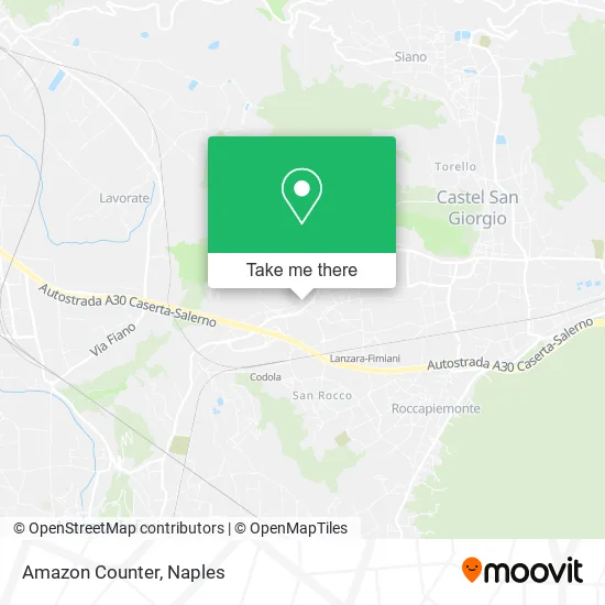 Amazon Counter map