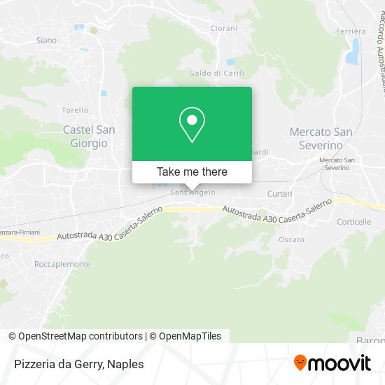 Pizzeria da Gerry map