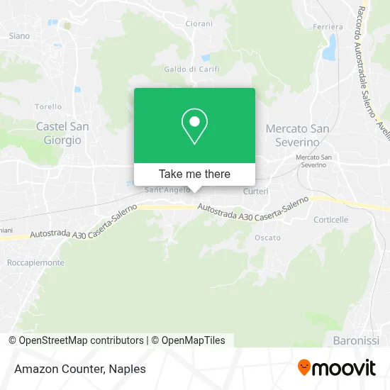 Amazon Counter map