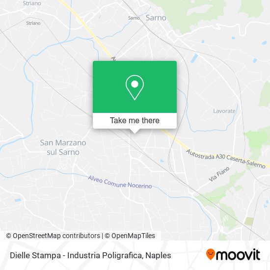 Dielle Stampa - Industria Poligrafica map