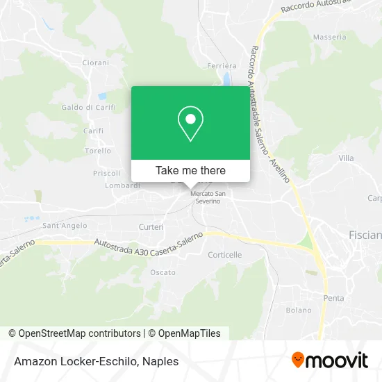 Amazon Locker-Eschilo map