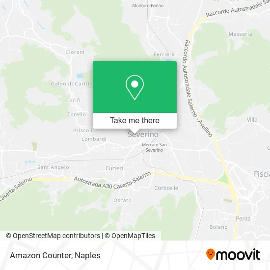 Amazon Counter map