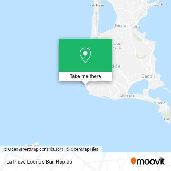 La Playa Lounge Bar map