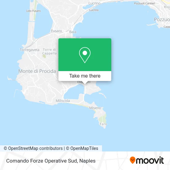 South Operational Forces Command map