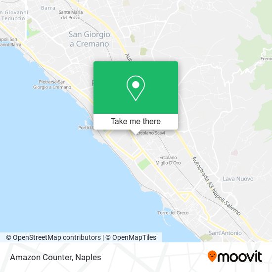 Amazon Counter map