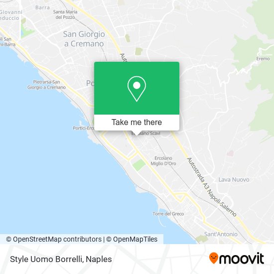 Style Uomo Borrelli map