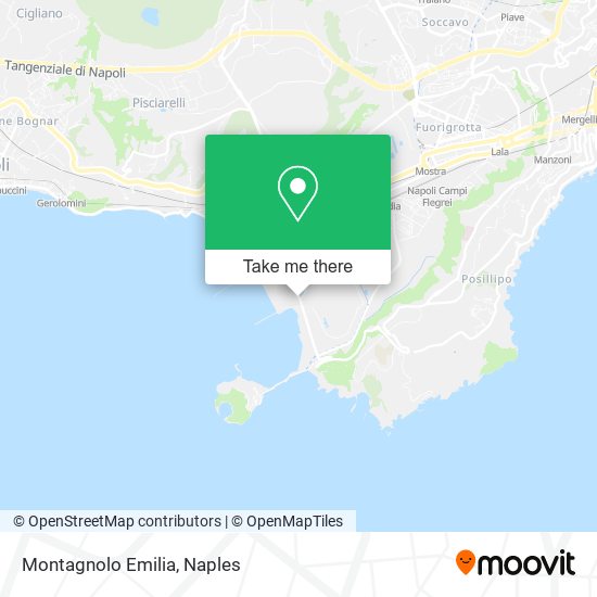 Montagnolo Emilia map