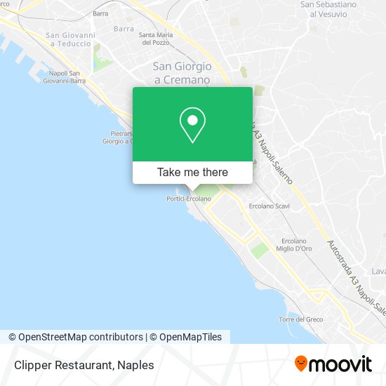 Clipper Restaurant map