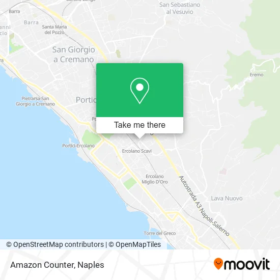 Amazon Counter map