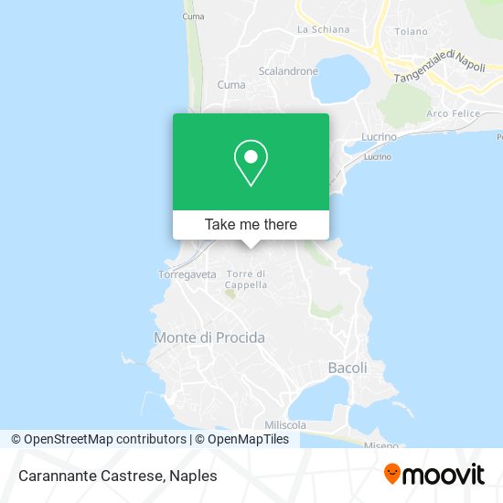 Carannante Castrese map