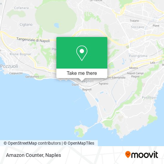 Amazon Counter map