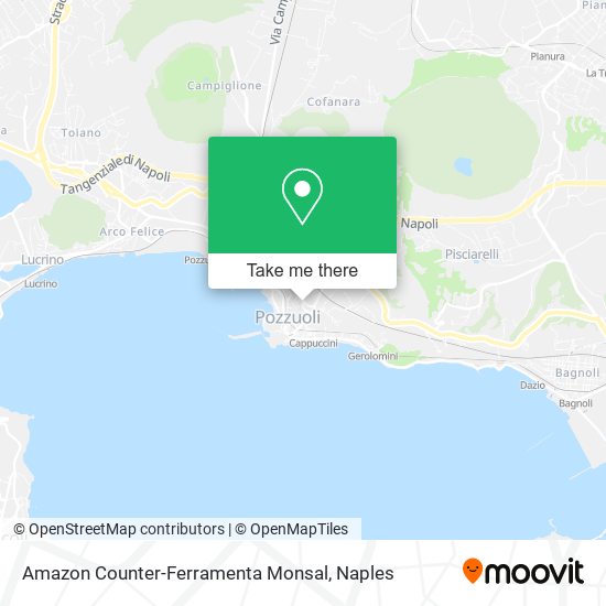 Amazon Counter-Ferramenta Monsal map