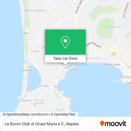 Le Boom Club di Oriani Maria e C. map