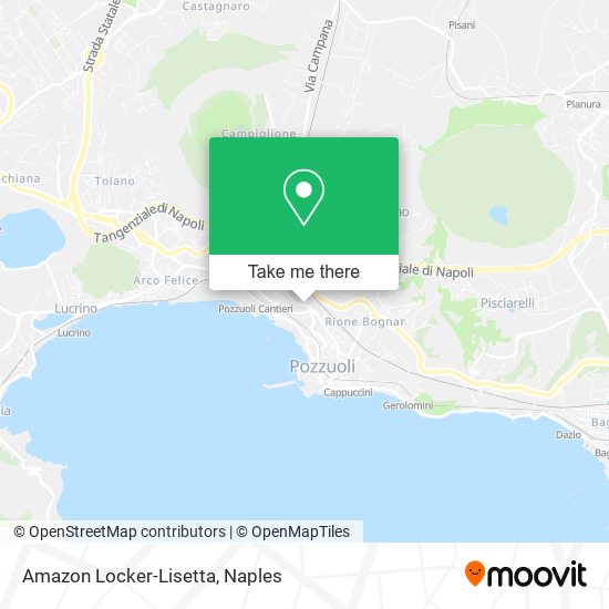 Amazon Locker-Lisetta map