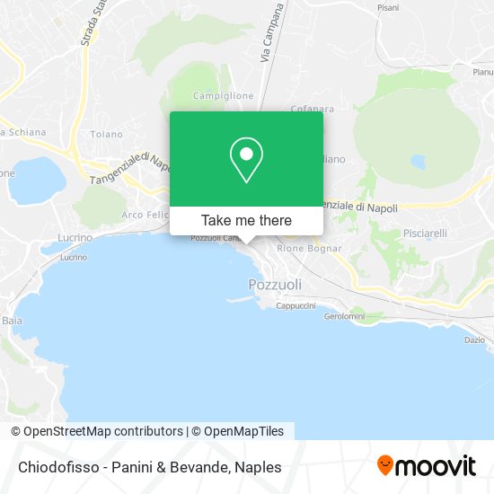 Chiodofisso - Panini & Bevande map