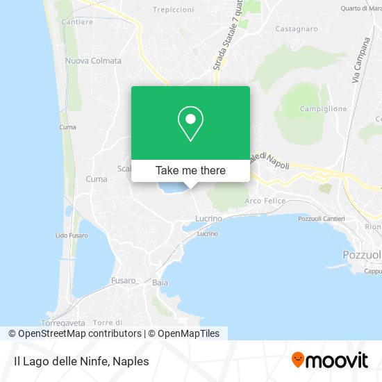 Il Lago delle Ninfe map