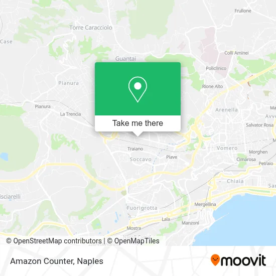 Amazon Counter map