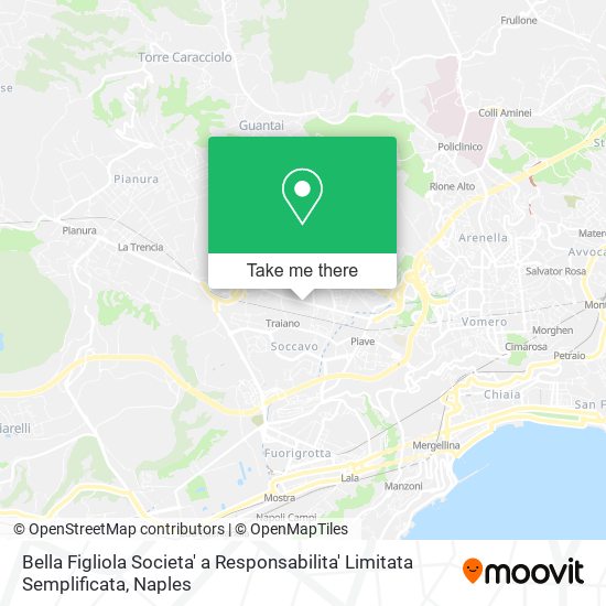 Bella Figliola Societa' a Responsabilita' Limitata Semplificata map