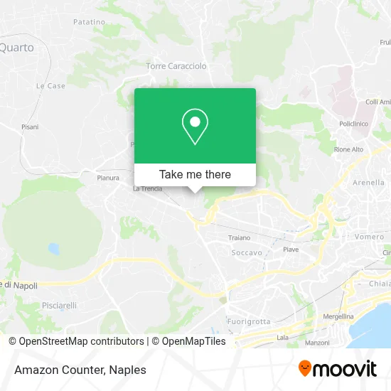 Amazon Counter map