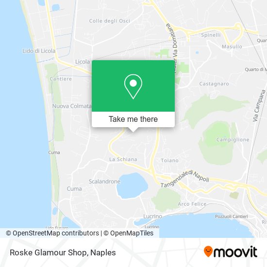 Roske Glamour Shop map