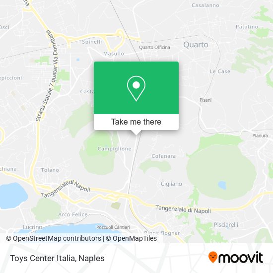 Toys Center Italia map