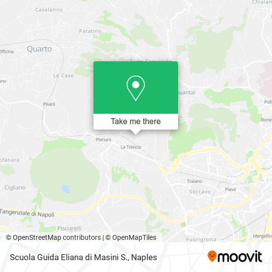 Scuola Guida Eliana di Masini S. map