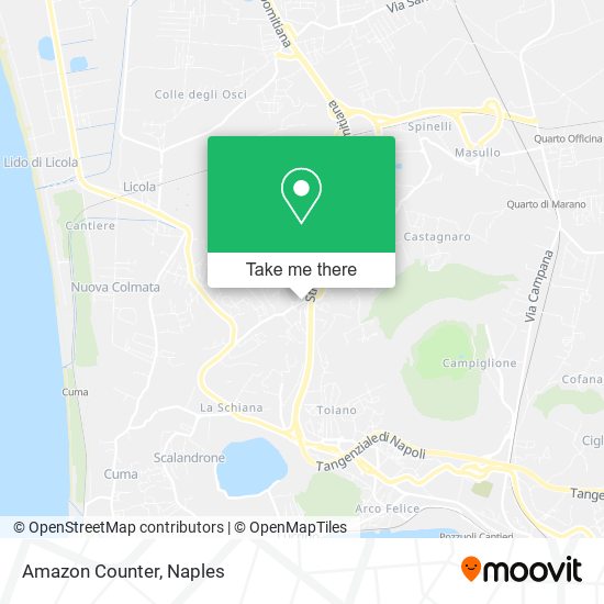 Amazon Counter map