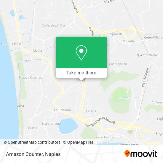 Amazon Counter map