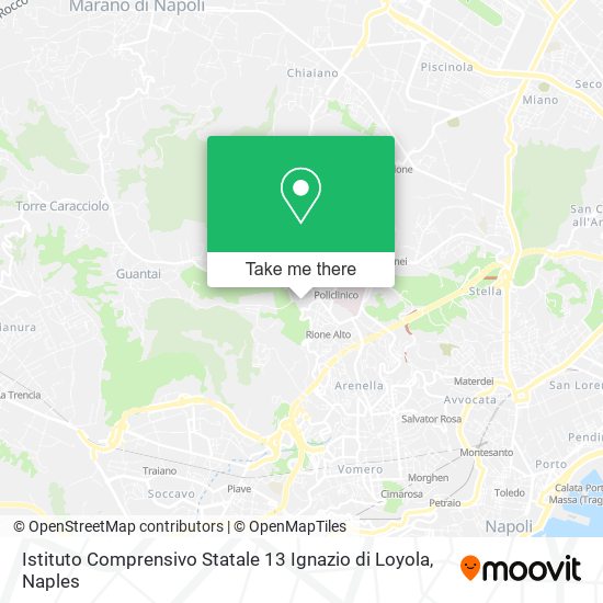 Istituto Comprensivo Statale 13 Ignazio di Loyola map