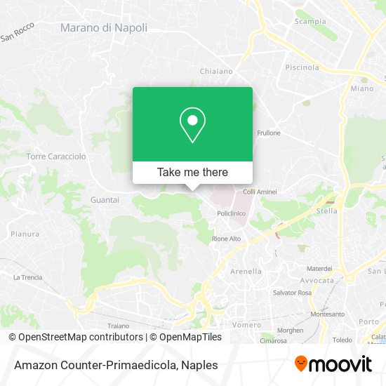 Amazon Counter-Primaedicola map