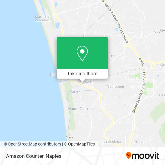 Amazon Counter map