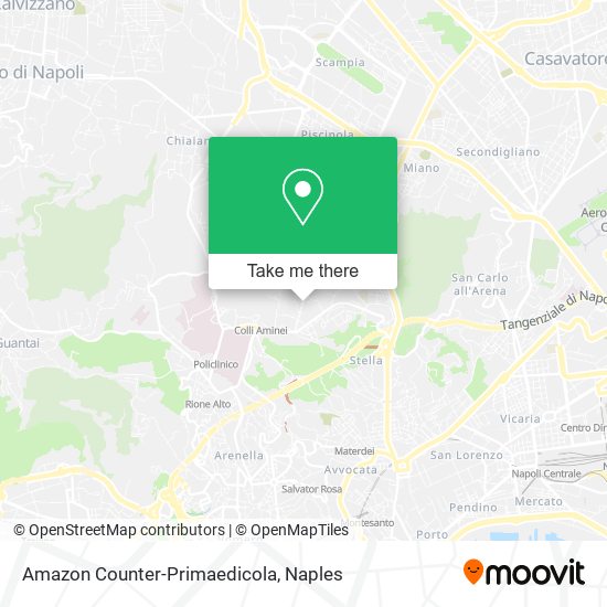 Amazon Counter-Primaedicola map