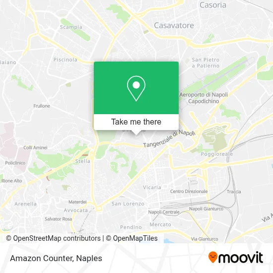 Amazon Counter map