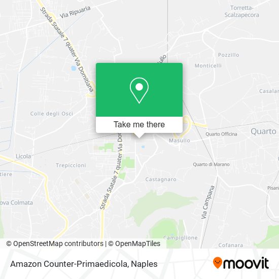 Amazon Counter-Primaedicola map