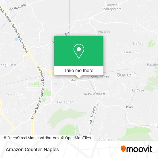 Amazon Counter map