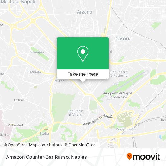 Amazon Counter-Bar Russo map