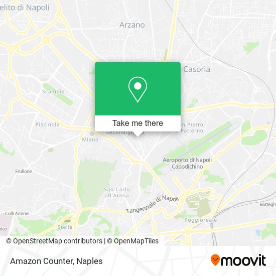 Amazon Counter map