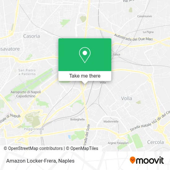 Amazon Locker-Frera map