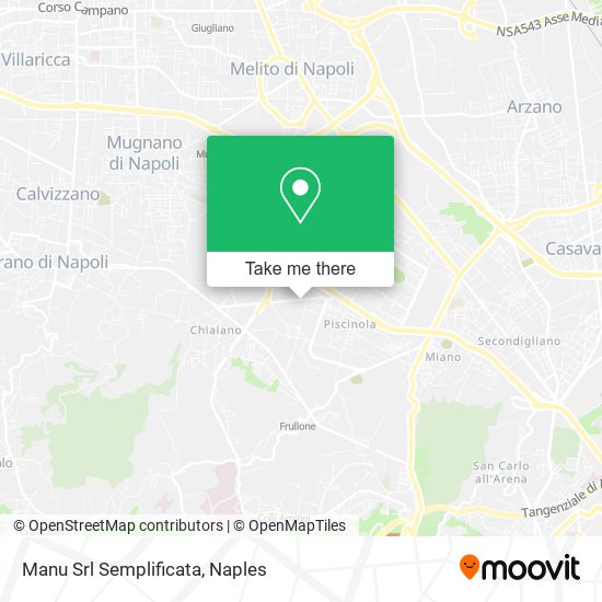 Manu Srl Semplificata map