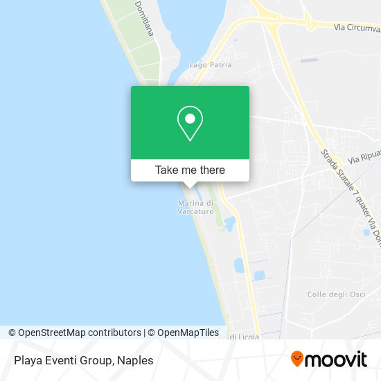 Playa Eventi Group map
