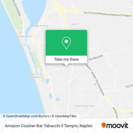 Amazon Counter-Bar Tabacchi il Tempio map