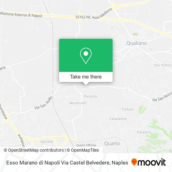 Esso Marano di Napoli Via Castel Belvedere map