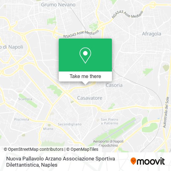 Nuova Pallavolo Arzano Associazione Sportiva Dilettantistica map