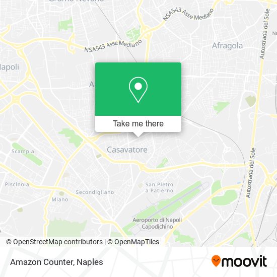 Amazon Counter map