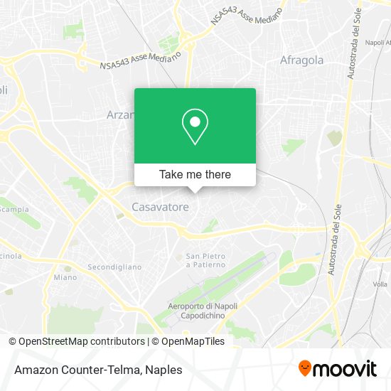 Amazon Counter-Telma map