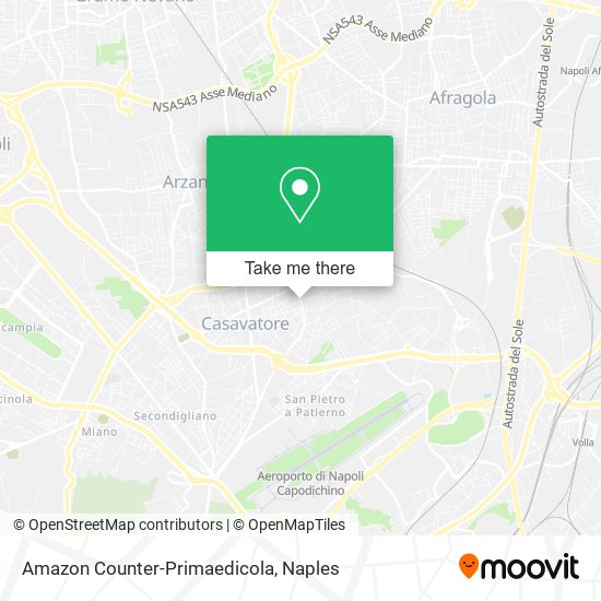 Amazon Counter-Primaedicola map
