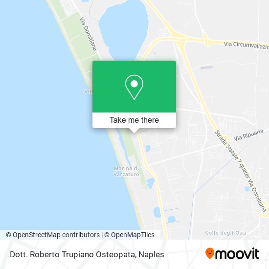 Dott. Roberto Trupiano Osteopata map