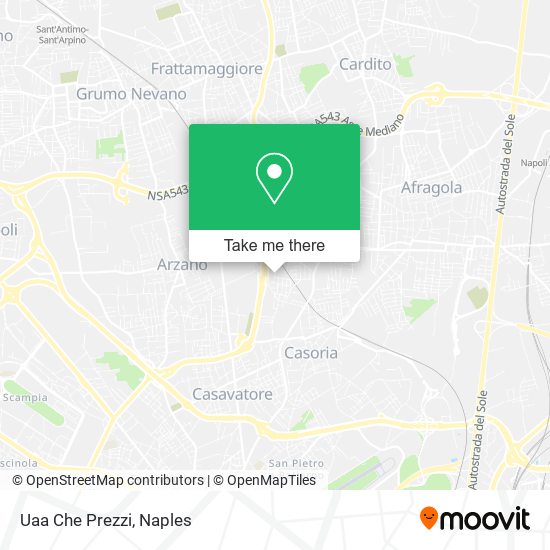 Uaa Che Prezzi map