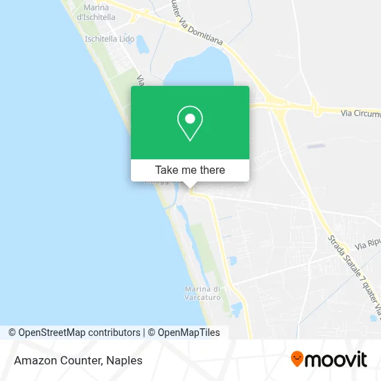 Amazon Counter map