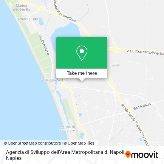 Agenzia di Sviluppo dell'Area Metropolitana di Napoli map